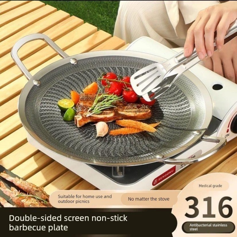 Commercial Kitchen Appliances - Wielofunkcyjna patelnia grillowa ze stali nierdzewnej