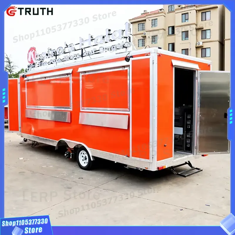 Commercial Kitchen Vendor - Mobilny food truck, przyczepa gastronomiczna w