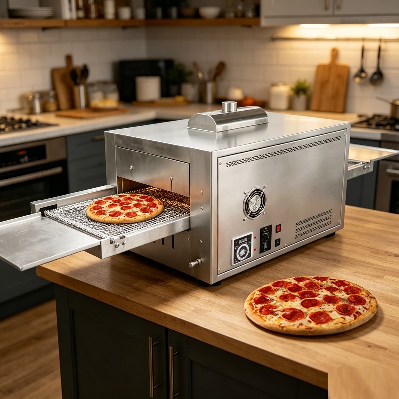 Pizza Conveyor Oven - Komercyjny piec gazowy do pizzy z