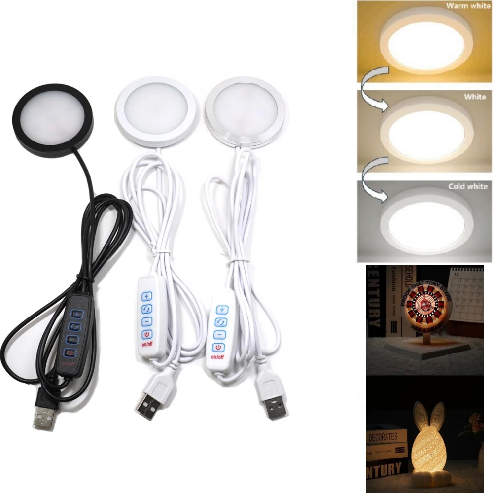 Commercial Kitchen Lighting - Regulowana lampka LED w kształcie płytki,