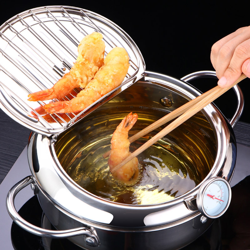 Commercial Kitchen Appliances - LMETJMA japoński garnek do smażenia z