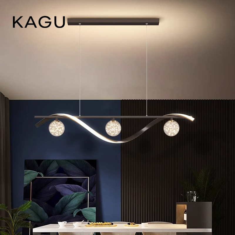 Commercial Kitchen Lighting - Nowoczesne minimalistyczne lampy wiszące LED z