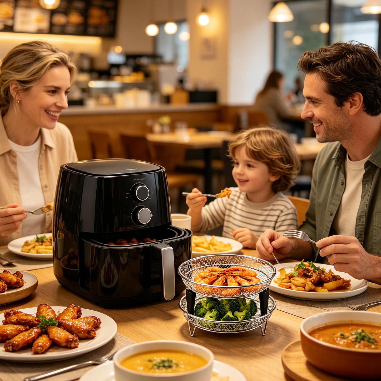 Kosz do frytkownicy beztłuszcz – Commercial Kitchen Steamer recenzja i cena