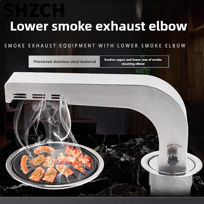 Złączka kolankowa do okapu gri – Commercial Kitchen Vent recenzja i cena