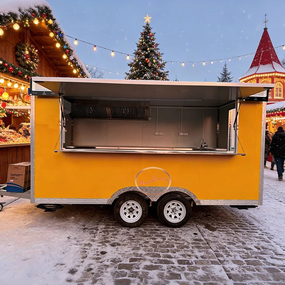 Przyczepa gastronomiczna z pół – Commercial Kitchen Vendor recenzja i cena