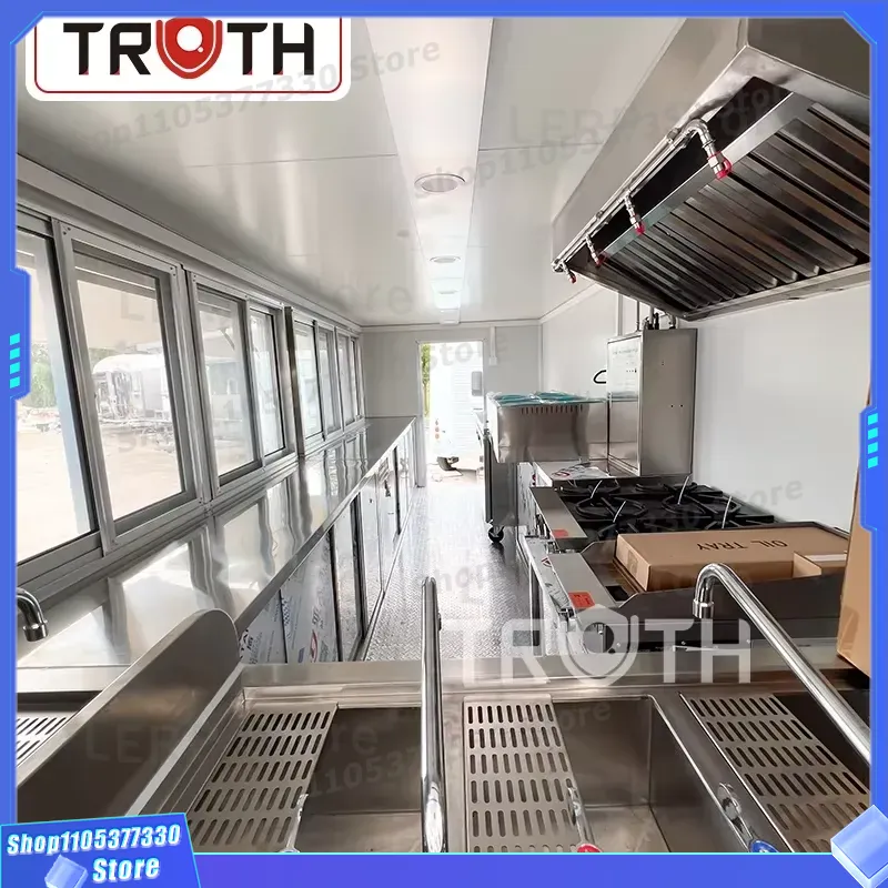Mobilny food truck, przyczepa  – Commercial Kitchen Vendor recenzja i cena