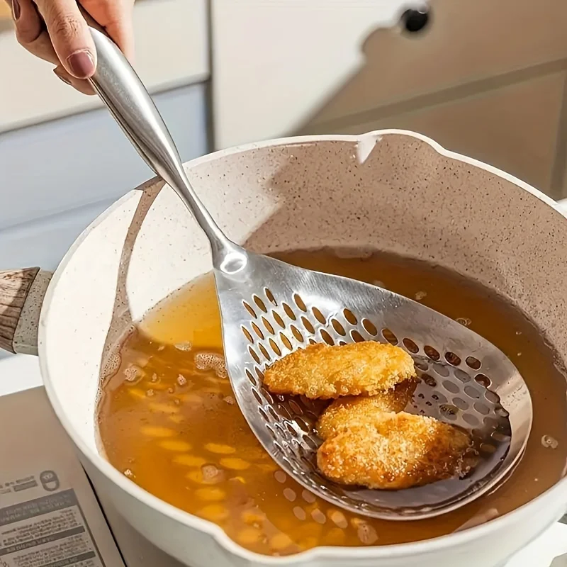 Łyżka cedzakowa z nierdzewnej  – Commercial Kitchen Appliances recenzja i cena