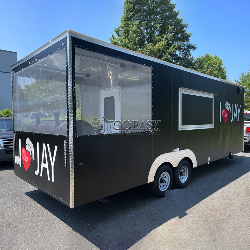 Mobilna kuchnia na kółkach z u – Commercial Kitchen Vendor recenzja i cena