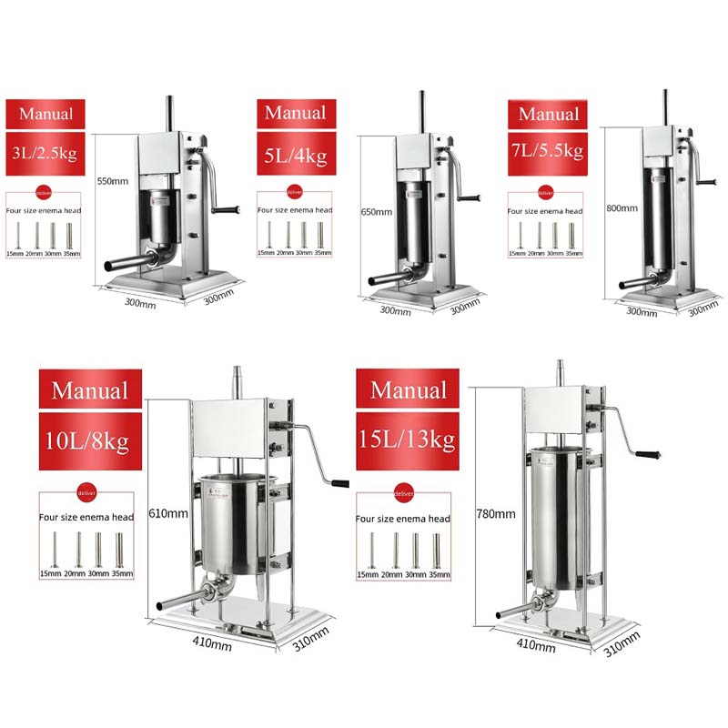 Ręczna maszynka do napełniania – Commercial Kitchen Appliances recenzja i cena