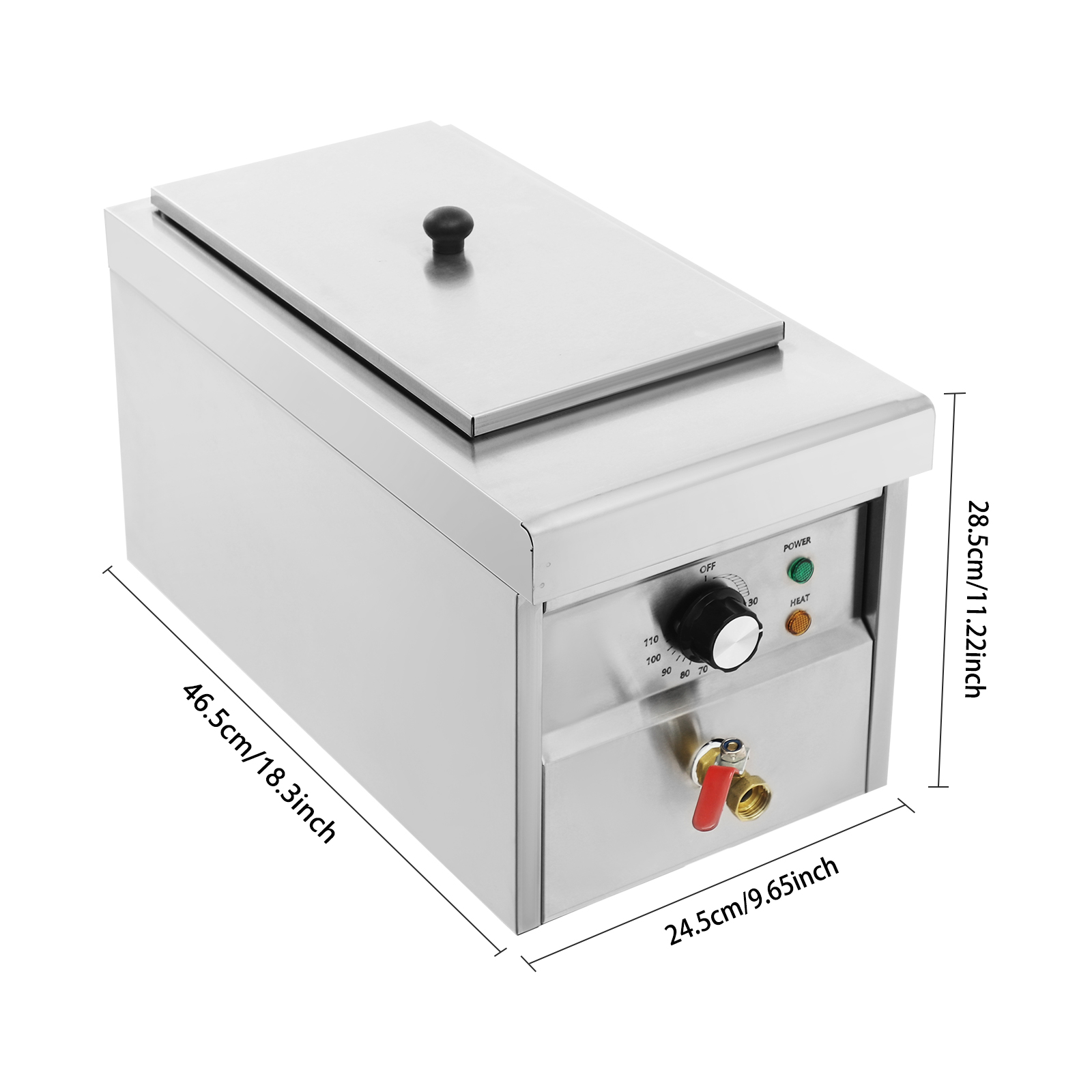 Elektryczny garnek do makaronu – Commercial Kitchen Boiler recenzja i cena