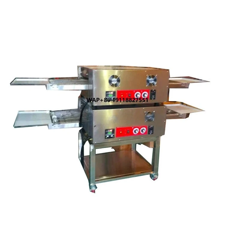 Dwupoziomowy gazowy piec konwe – Pizza Conveyor Oven recenzja i cena