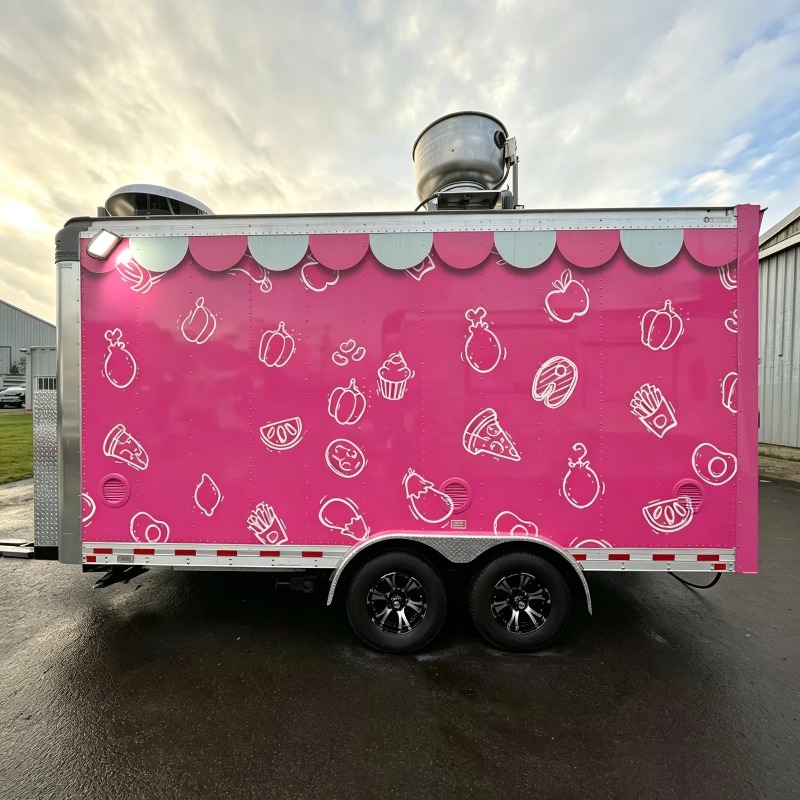 Niestandardowy Przenośny Wózek – Commercial Kitchen Vendor recenzja i cena