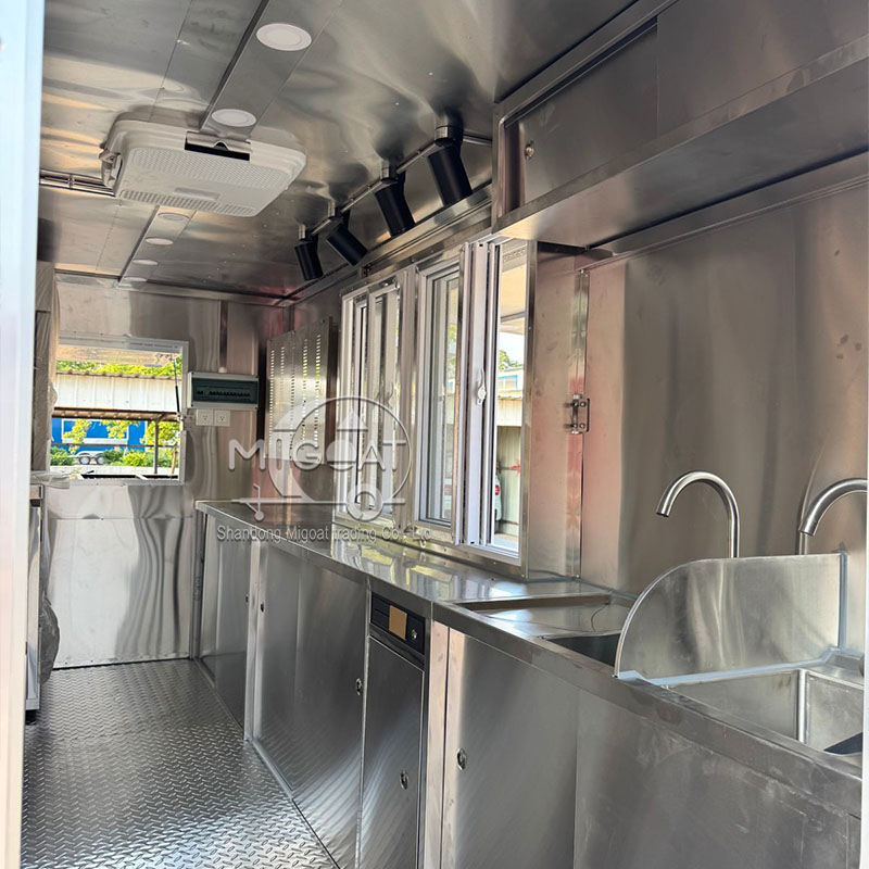 Wielofunkcyjny przyczepa gastr – Commercial Kitchen Vendor recenzja i cena